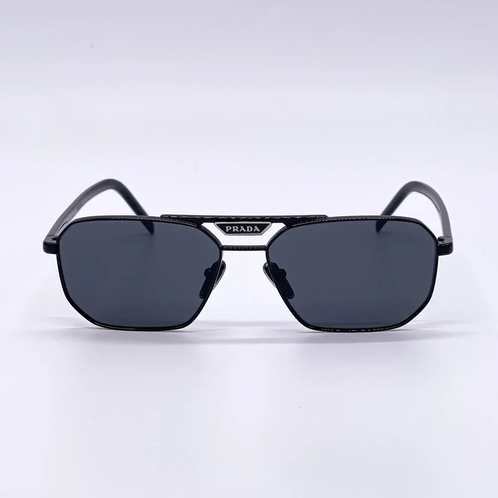 NEW PRADA PR58YS 1AB5S0 UNISEX EYEWEAR PRADA SPR 58Y BLACK SUNGLASSES PR 58YS